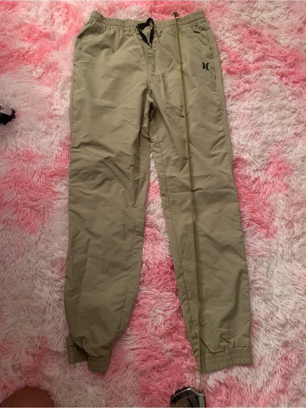 Hurley Kids Tan Elastic Waist Jogger Pants